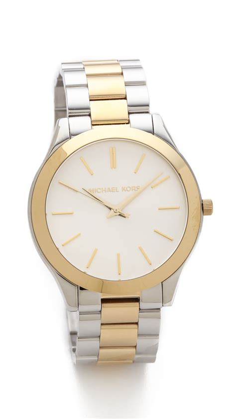 slim runway michael kors watch.